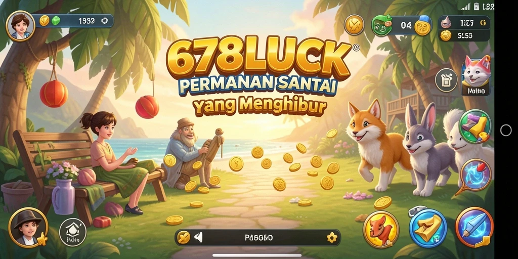 Tampilan gameplay 678LUCK yang seru dan menghibur.