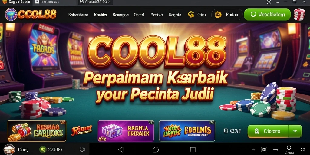 Screenshot COCOL88 menampilkan gameplay seru permainan Kasino.