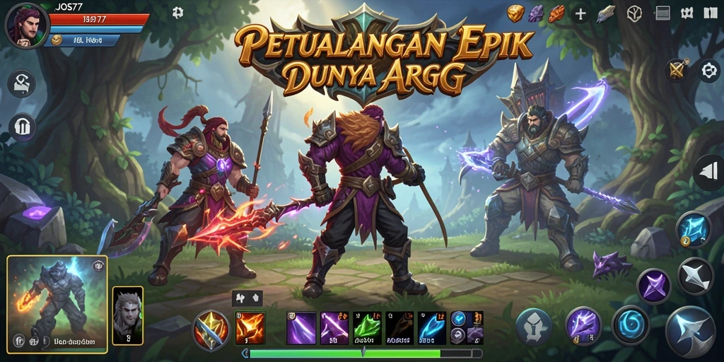 Tampilan gameplay JOS77 yang memukau dan penuh aksi.