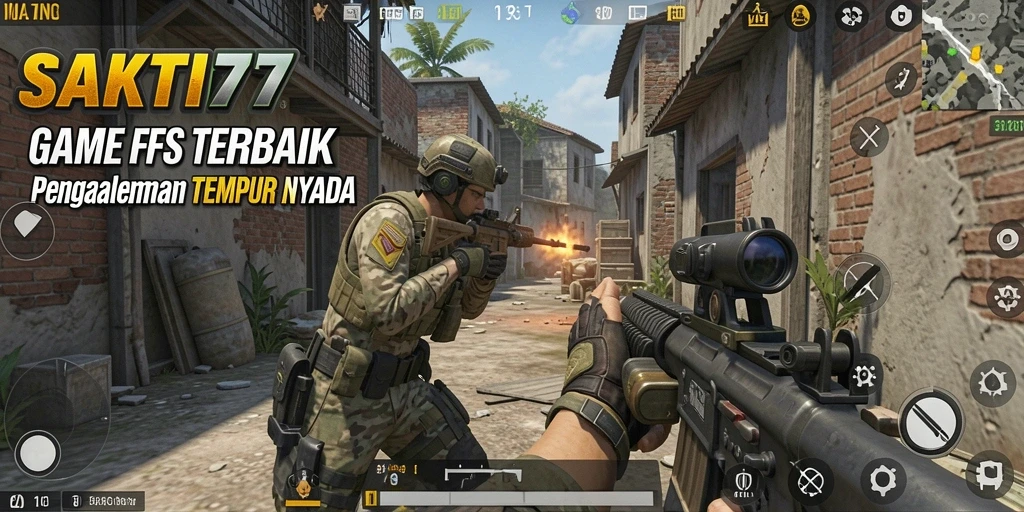 Screenshot dari gameplay SAKTI77 yang mendebarkan dan realistis.