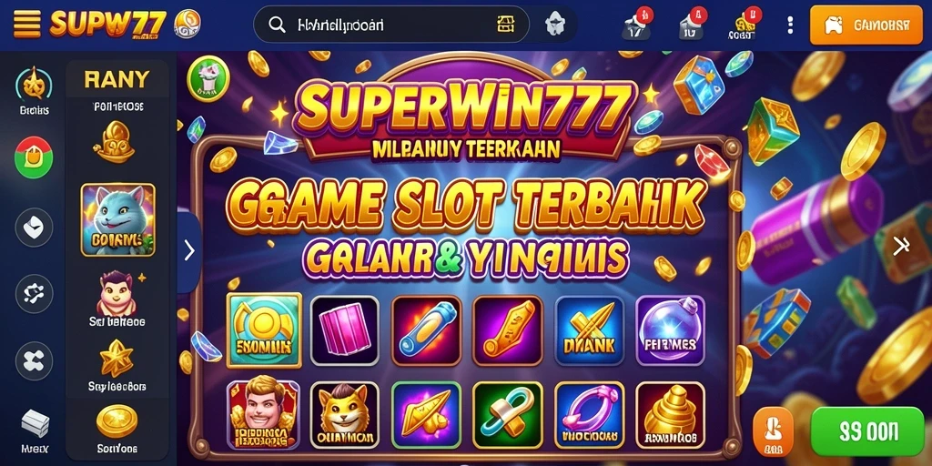 Tampilan gameplay menarik dari <strong>SUPERWIN777</strong> dengan efek visual yang memukau.