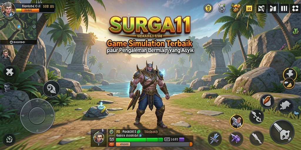 Screenshot <strong>SURGA11</strong> menunjukkan gameplay yang seru dan interaktif.